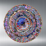 Charles Fazzino 3D Art Charles Fazzino 3D Art One World...The Circle of Life (AP) (Framed)